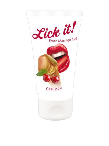 Lubrifiant Lick-it cu  Aroma Cirese , 50ml